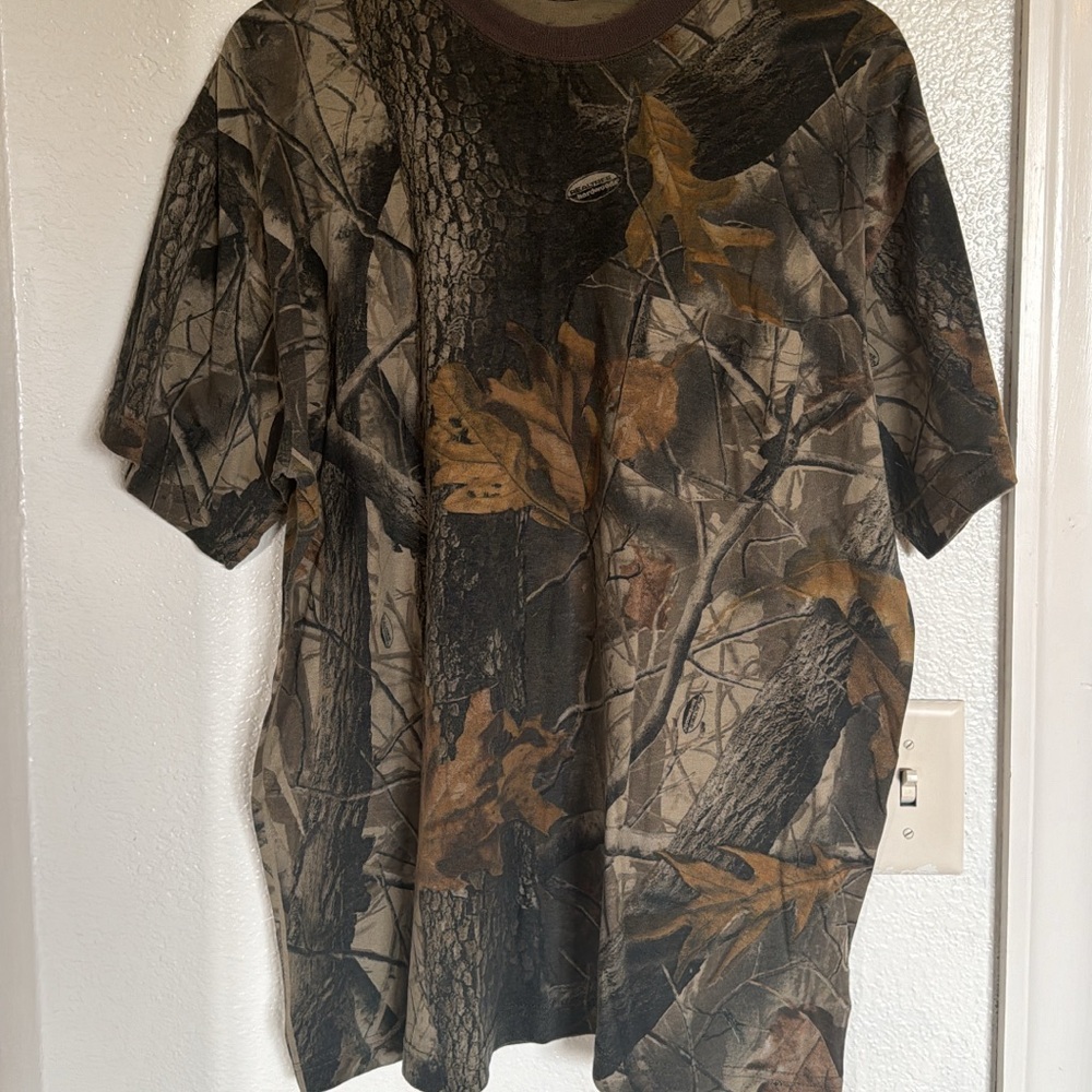 Realtree oversized camo tshirt